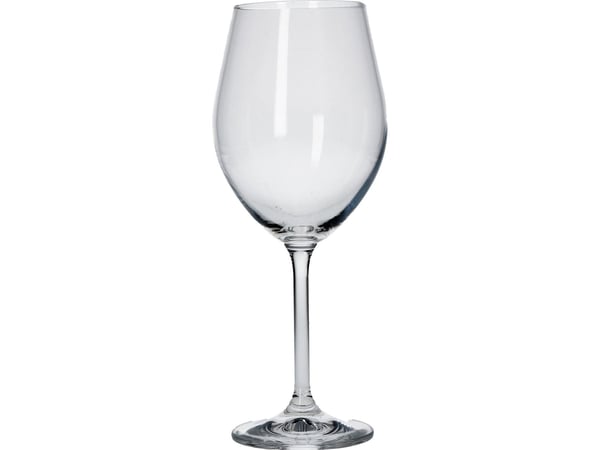 La Porcellana Bianca Sett med 6 rødvinsglass Novello - Gjennomsiktig, 425 ml