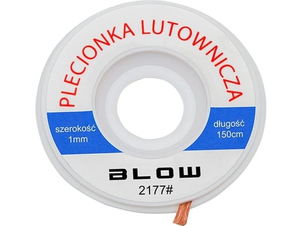 Blow 2177# Fläta för lödavsugning 1,00 mm