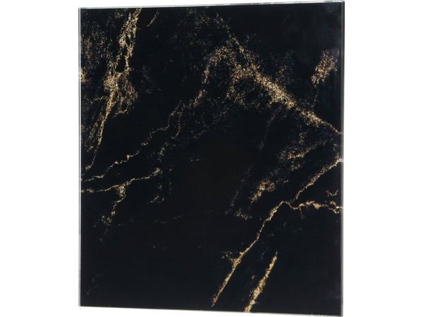 Orno Panel glass, Universalny, farge granitt sort/gull polert