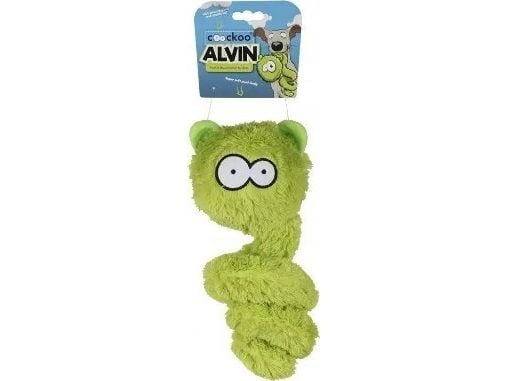 COOCKOO Alvin plysj-leketøy til hund blandede farger