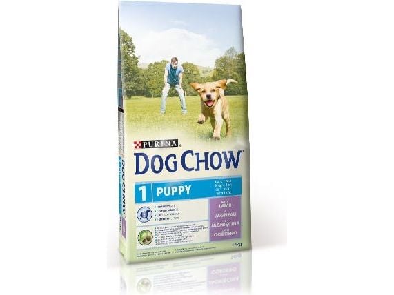Purina Dog Chow Puppy Lamb, Valp, 14 kg