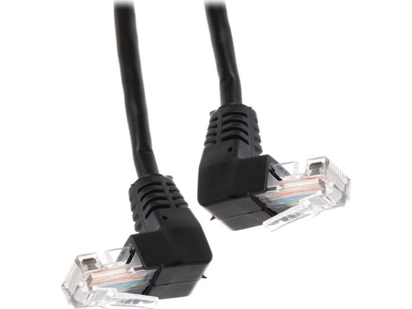 Goobay 96089, 5 m, Cat5e, U/UTP (UTP), RJ-45, RJ-45, Sort