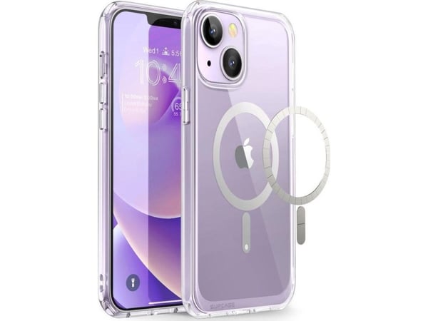 SUPCASE Unicorn Beetle MAG iPhone 14 Plus 6.7" slankt transparent MagSafe-etui