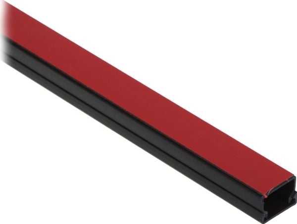 Stasinski elektrisk kabelstrip med tape komplett JUODA CLS 20x14 2 m (PAKKE 10 stk)