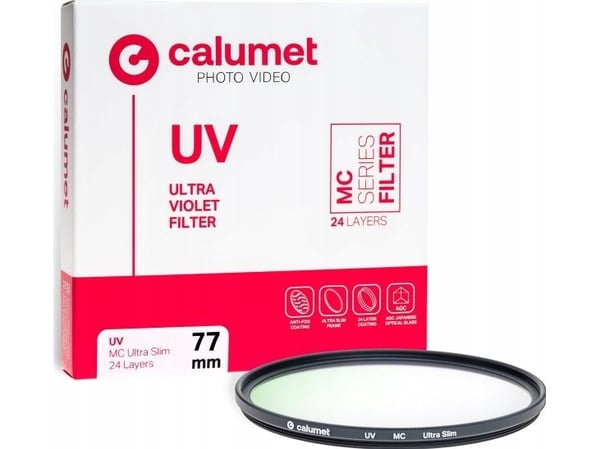 Calumet UV-filter MC 49 mm Ultra Slim 77 lager Calumet UV-filter MC 49 mm Ultra Slim 77 lager