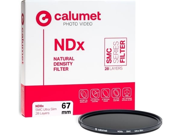 Calumet Filter Calumet Filter ND8x SMC 67mm Ultra Slim 28 Layers