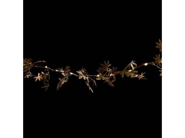 Fééric Lights julelysslynge innendørs med plante-motiv 25 LED