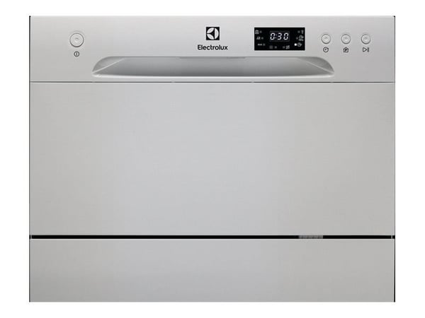 Electrolux ESF2400OS - Bänkdiskmaskin - bredd: 55 cm - djup: 50 cm - höjd: 43,8 cm - Rostfritt stål - 52 dB