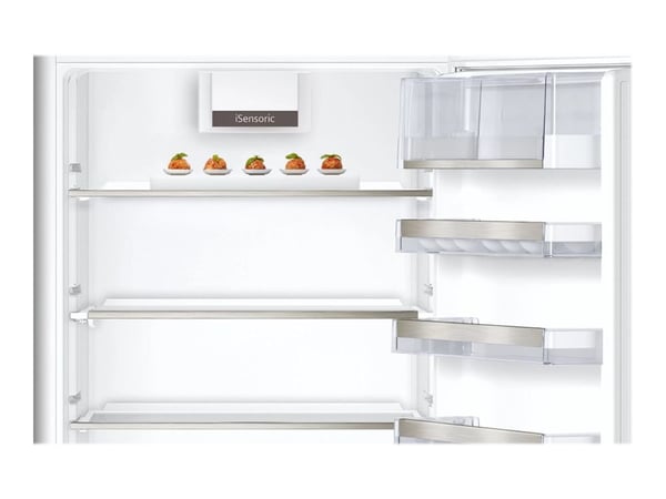 Siemens iQ500 coolEfficiency KI86SHDD0 - Kjøleskap/fryser - bunnfryser - innebygd - fordypning - bredde: 56 cm - dybde: 55 cm - høyde: 177.5 cm - 2...