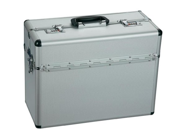 Alutec 61800 universell verktøy-/pilotkoffert, uten utstyr, 460 x 360 x 220 mm