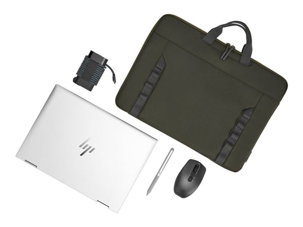 HP - Fodral för bärbar dator - modulär - 15.6" - grå, grön