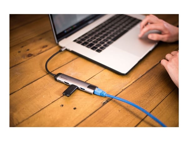 Verbatim - Dokkingstasjon - USB-C - HDMI - 1GbE