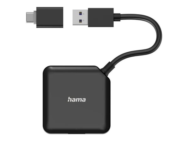 Hama - Hub - 4 x USB 3.2 Gen 1 - stasjonær