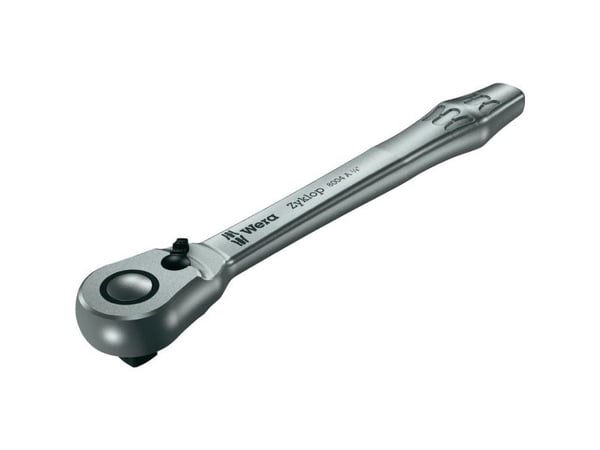 Wera 8004 A, Pipenøkkel, 1 stykker, Kromfarget, CE, Skrallehåndtak, 1 stykker