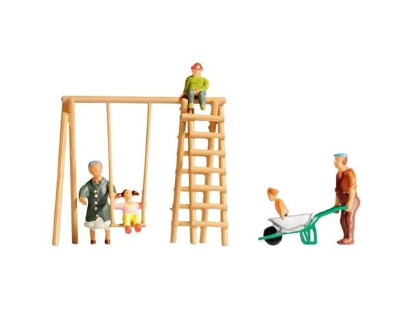 NOCH Grandparents & Grandchildren, HO (1:87), Flerfarget