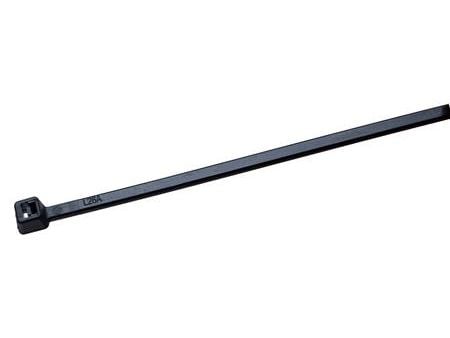Kabelbindare 2,5x100 mm svart UV-beständig, max Ø 20,5 mm, temperatur -40 till +85°C, draghållfasthet 80N, polyamid (PA) (100 st) Kabelbindare 2,5x100 mm svart UV-beständig, max Ø 20,5 mm, temperatur -40 till +85°C, draghållfasthet 80N, polyamid (PA) (100 st)