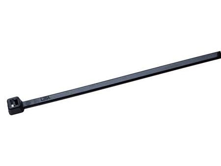 Kabelband 2,5x100 svart UV-beständiga 1000 st. max Ø 20,5 mm • -40°C till +85°C • draghållfasthet 80N (PA) KRT: 40000