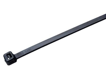 Kaapelinside 4,8X250 musta UV-kestävä, max Ø halkaisija 65,0mm, lämpötila -40°C - +85°C, vetolujuus 230N, polyamidi (PA) - (100 kpl) Kaapelinside 4,8X250 musta UV-kestävä, max Ø halkaisija 65,0mm, lämpötila -40°C - +85°C, vetolujuus 230N, polyamidi (PA) - (100 kpl)