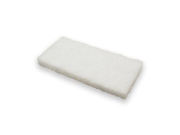Trifox polerplatta, mjuk, vit