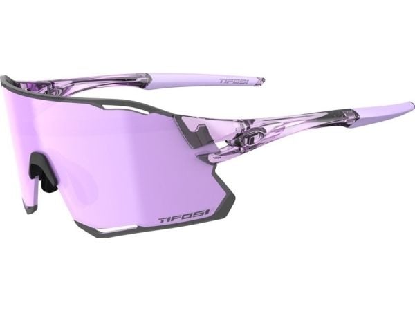 TIFOSI RAIL RACE CLARION kristalli violetti lasit (2 lasia Clarion Purple XX% valonläpäisy, 95.6% kirkas) (ENSIMMÄINEN: 2024-05-15) (UUTUUS 2024)