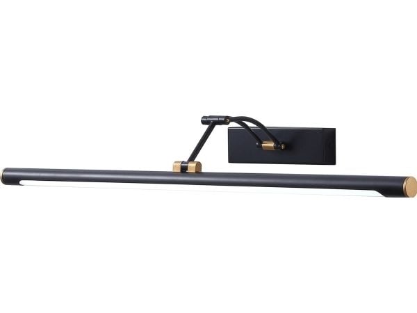Orno RICO LED 7W lampe over speil 770 lm 4000K IP44, 40 cm, svart