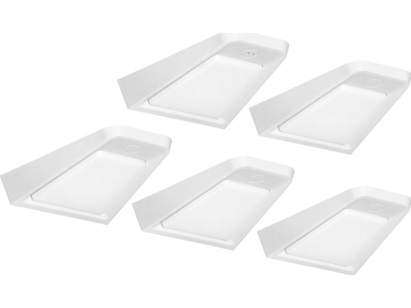 Orno DIKI LED underskapsbelysning sett 5 lamper 5x2W 4000K med berøringsfri bryter hvit