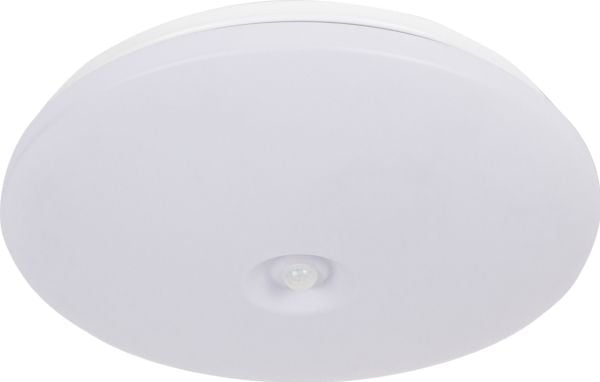Orno ASTERIA Plafond-kattovalaisin 2xE27, max. 2x60W, PIR-liiketunnistin, IP44, valkoinen