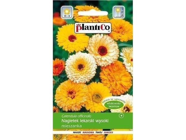 Polan PLATINET NASIONA NAGIETEK WYSOKI LEK. CALENDULA OFFICINALIS FRÖ 3 G