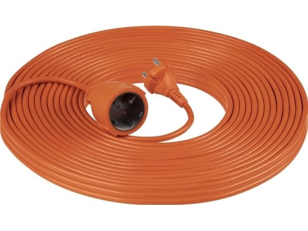 Orno PVC-jatkojohto IP20 30m 1x2P, H03VV-F 2x1mm?
