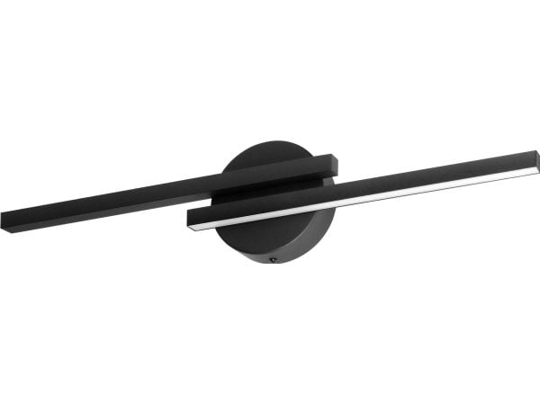 Orno TEKANO LED 14W lampe over speil 1540lm 4000K IP44 lengde 55 cm aluminium svart