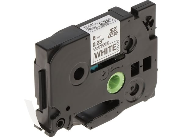 Brother TAPE FOR ETIKETTESKRIVER TZE-211/6MM EZtape