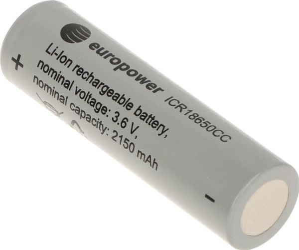 Europower BATTERI LI-ION BAT-ICR18650CC/EP 3,6V EUROPOWER