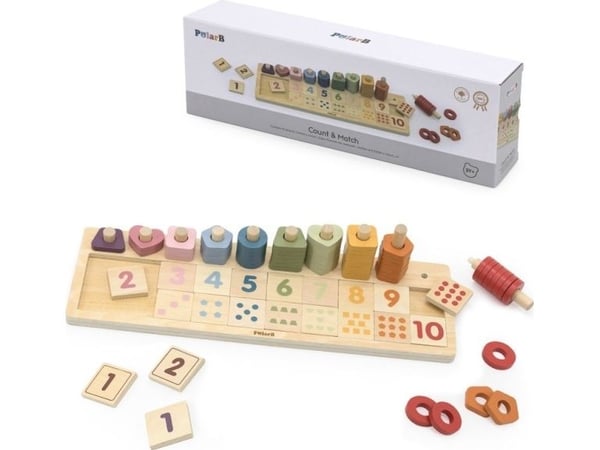 Viga Toys Wooden Counting Sorter Learning Numbers Montessori Lumarko!