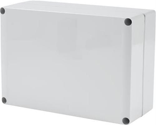 ENSTO Asennuslaatikko Cubo S polykarbonaatti LxKxS 175 x 250 x 100 mm harmaa RAL7035 korkeaharmaalla lattialla IP66/67 ilman irrotusmuotti