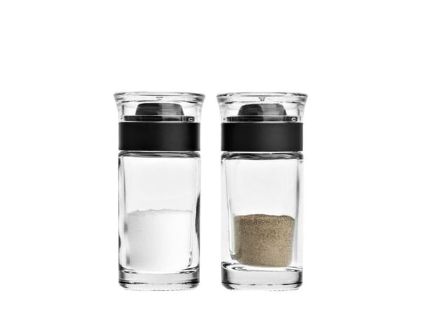 LEONARDO Cucina, Salt- og pepperbøssesett, Gjennomsiktig, CUCINA, 40 ml, 4,3 cm, 43 mm