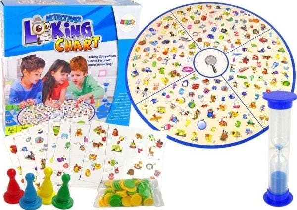 LeanToys Brettspill Detektiv Perception Seekers