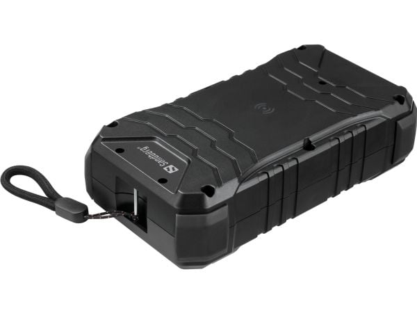 Sandberg Active Survivor - Strømbank - PD - 5 / 9 / 12 / 15 V - 65 watt - 27000 mAh - 99.9 Wh - utgangskontakter: 4
