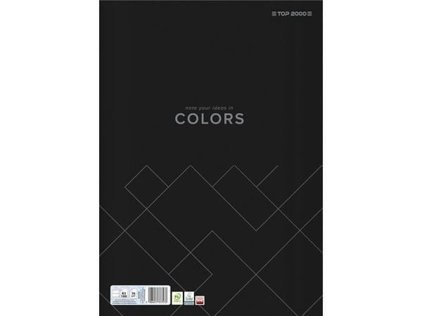 Top 2000 kontorspapper Top 2000 Colors A3/100k, linjer