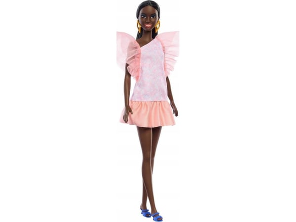 Barbie Fashionistas docka Peach Pink Dress HRH14