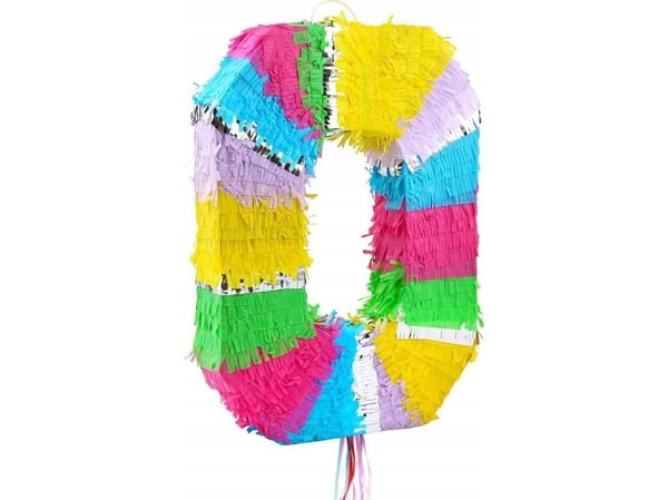 GoDan Piniata nummer 0 pastell 50x35x7,5cm