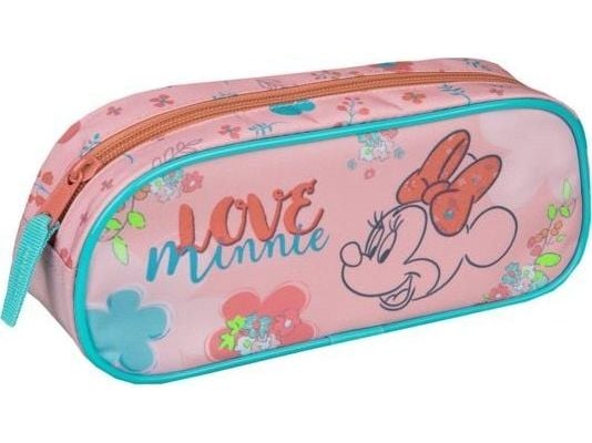 Undercover Minnie Mouse, Mykt penal, Flerfarget, Bilde, Glidelås, Barn, Jente