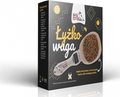 SYTA MICHA skål med vekt til fôr