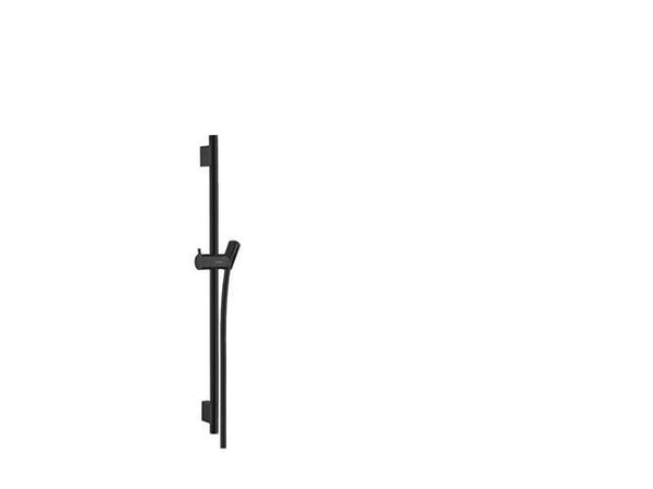 HG Unica'S Puro skyvestang - 65 cm med dusjslange 160 cm, Matt sort