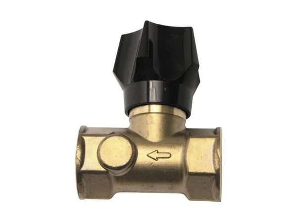 1/2" Stopventil med kontraventil