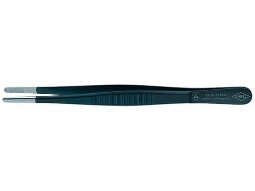 Knipex 92 78 77 ESD, Kromnickelstål, Svart, Rak, 27 g, 145 mm, 1 styck