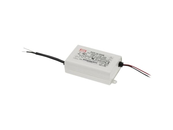 MEAN WELL PCD-16-350B, Lighting, Innendørs, 180 - 295 V, 16 W, 48 V, AC-to-DC