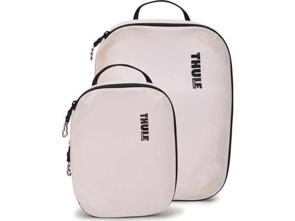 Thule Compression Cube - Set - bag set for clothes - 100D ripstop nylon - hvit