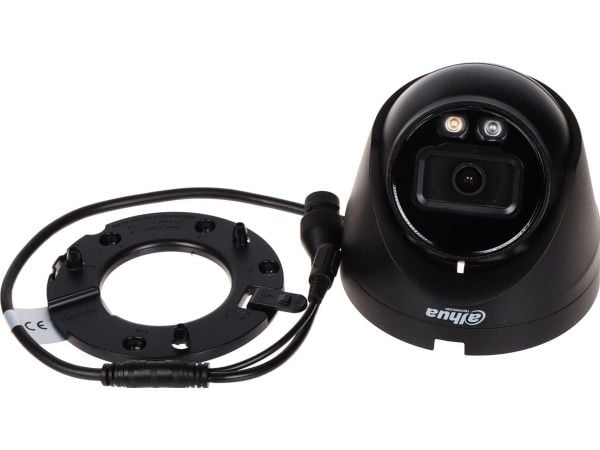 Dahua IPC-HDW1439V-A-IL-BLACK 4MP inngang smart dual light fastfokus eyeball nettverkskamera