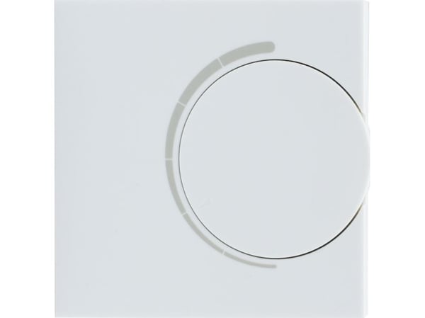 Salus RT20 kablet, overflatemontert elektronisk termostat med dreieknapp, døgn, 230 V slim (RT20)