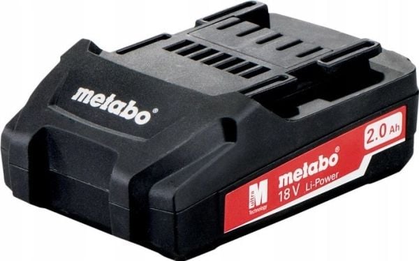 Metabo 625026000, Batteri, Lithium-Ion (Li-Ion), 2 Ah, 18 V, Metabo, Drill